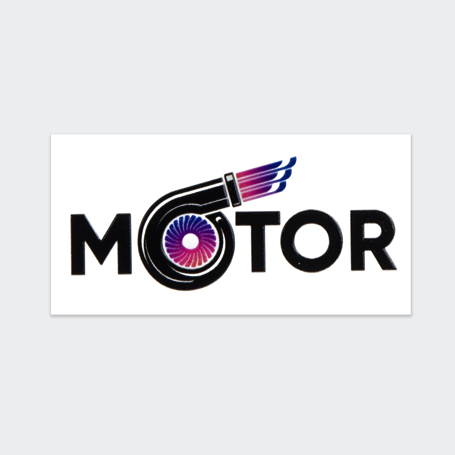 Prism Print - 55 x 24mm Sticker-Active Image