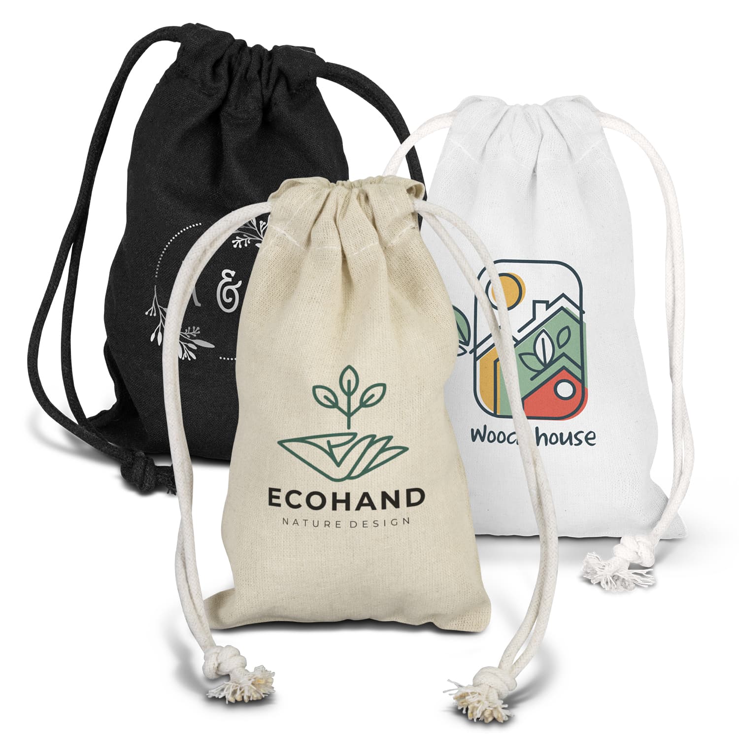 Cotton Gift Bag - Small-Active Image