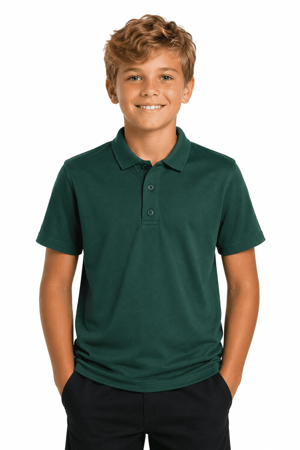 HUNTER KIDS POLOS - 3312-Active Image