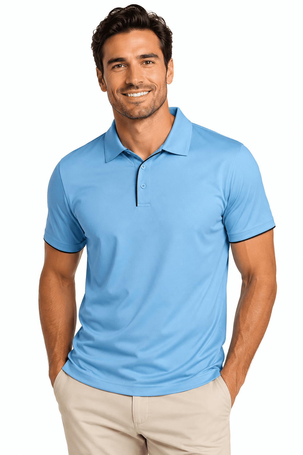 YARRA MENS POLOS - 1302-Active Image