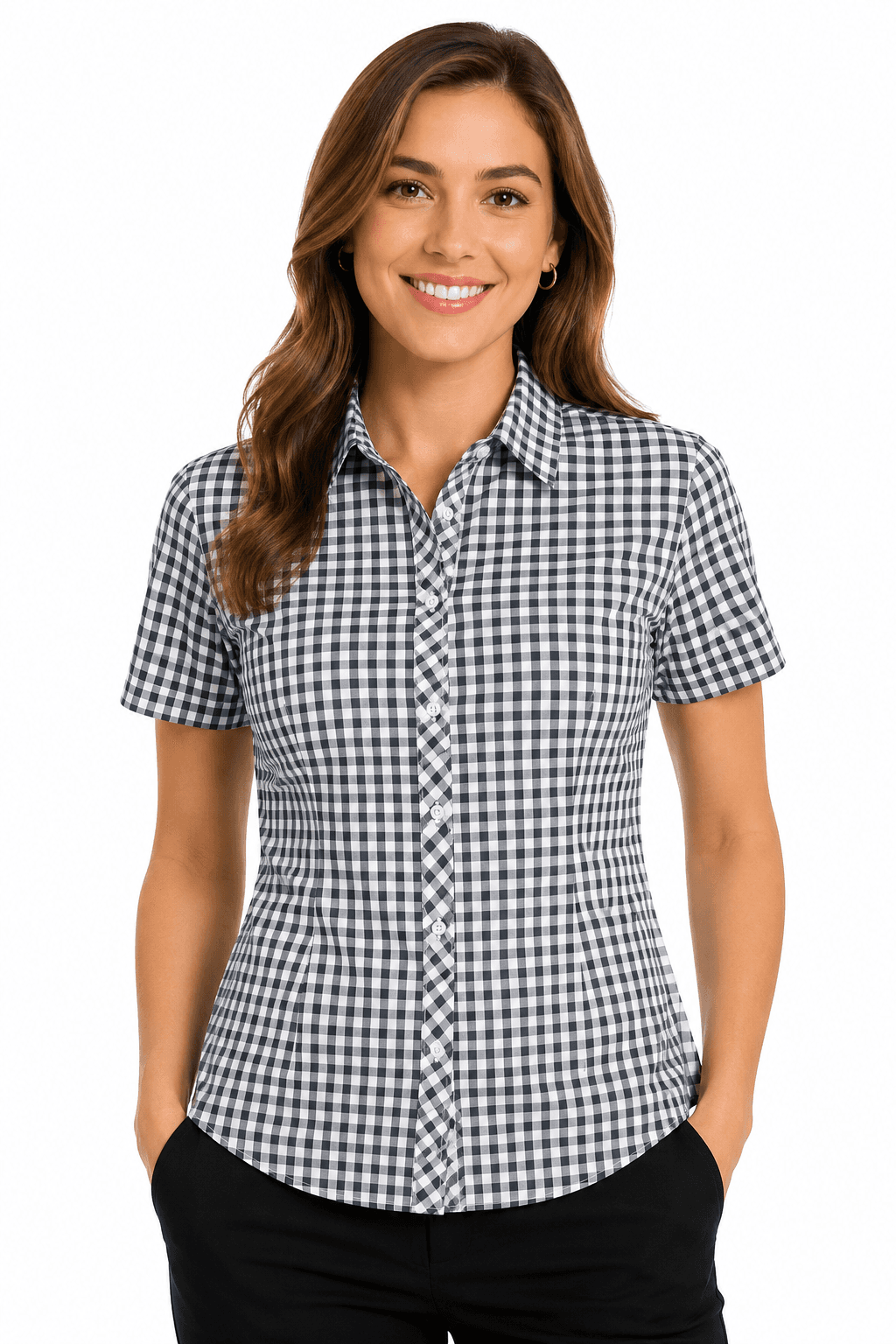 BRIGHTON LADY SHIRT SHORT SLEEVE - 2909S-Active Image