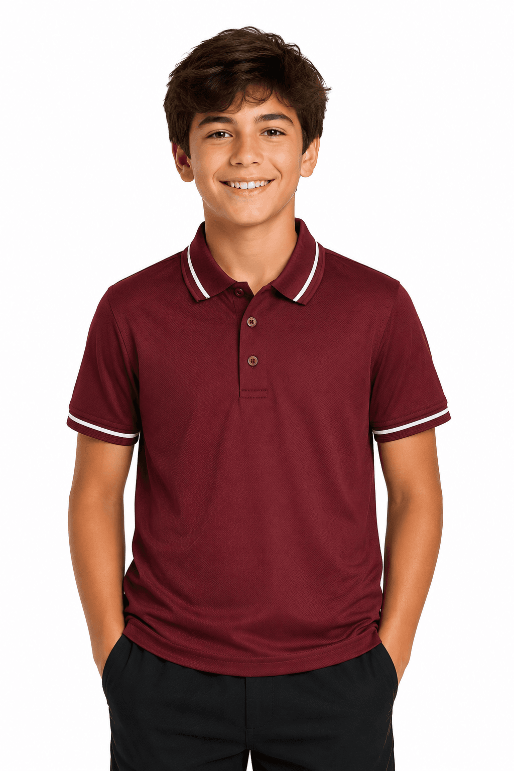 COTTESLOE KIDS POLOS - 3319-Active Image