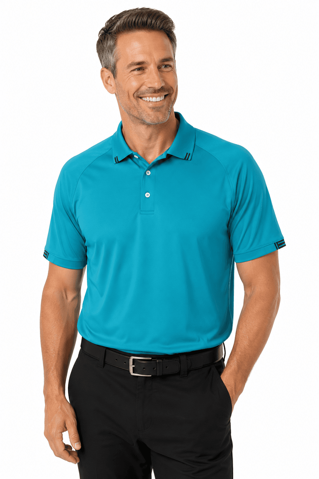 FLINDERS MENS POLOS - 1308-Active Image