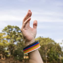 All Colourways on Wrist All Colourways on Wrist