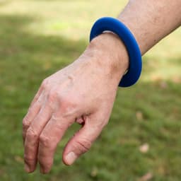 Blue on Wrist Blue on Wrist