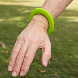 Green on Wrist Green on Wrist