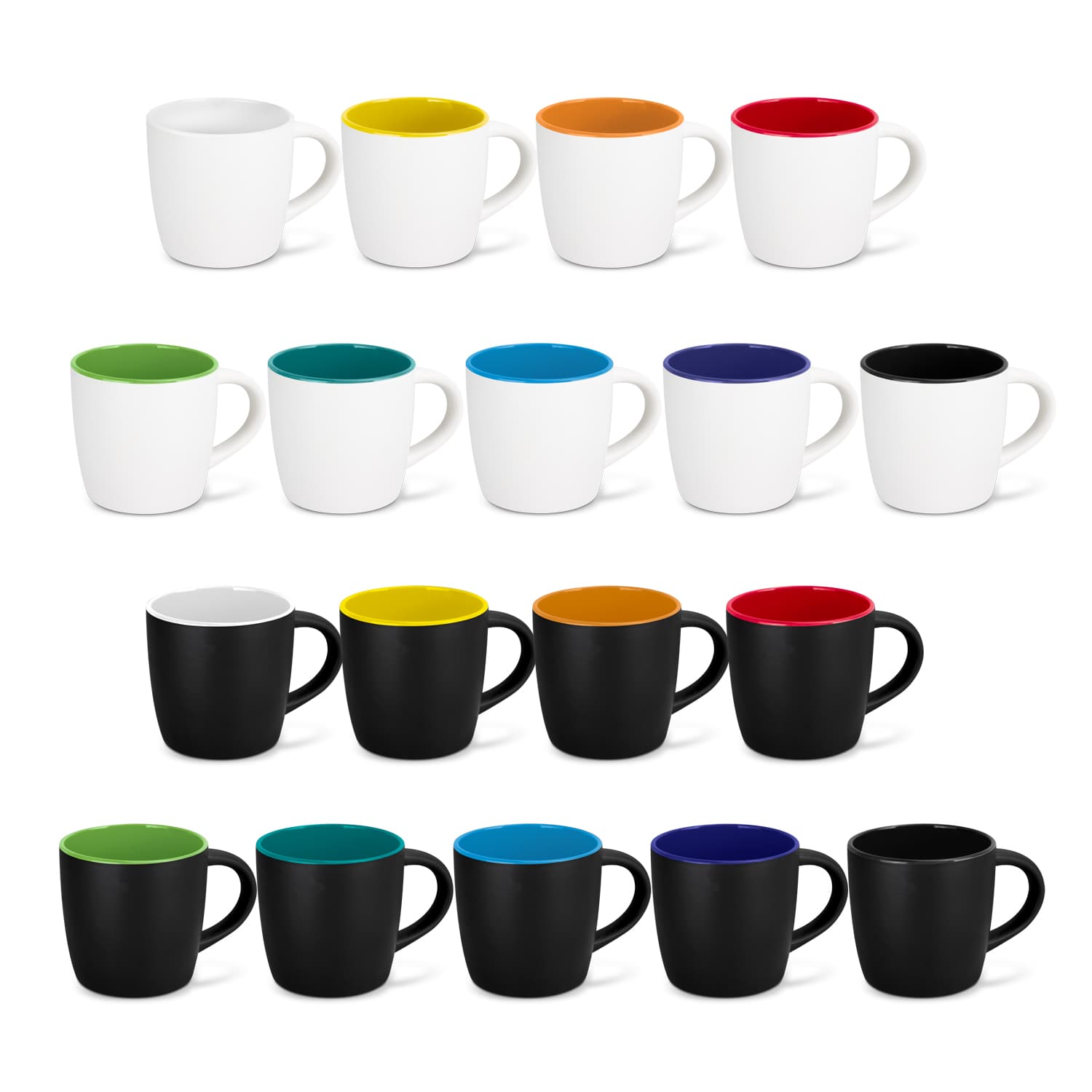 Mocha Coffee Mug - Two-Tone-Active Image